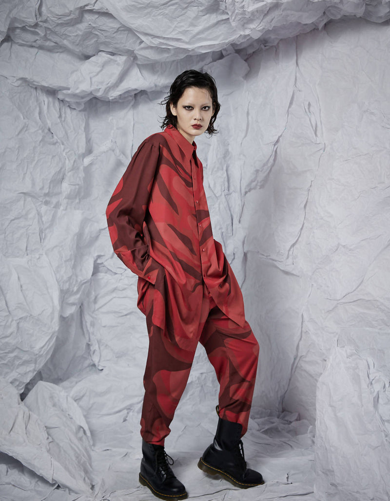 INF Classic Shirt In 2D Red