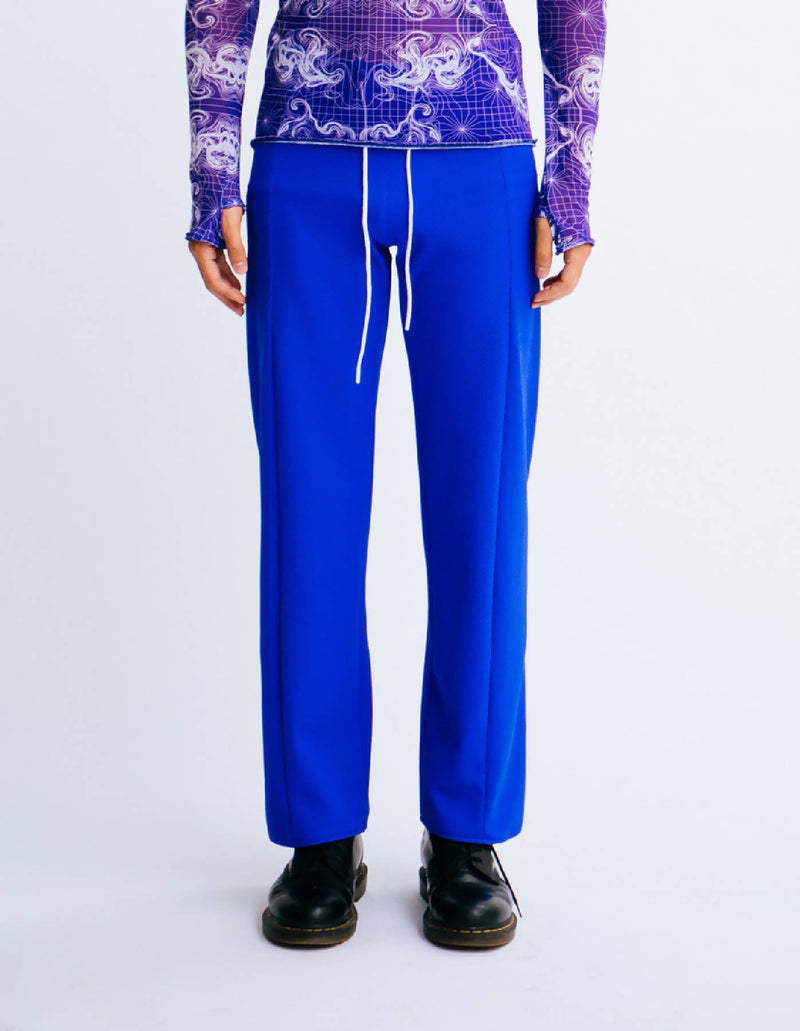 Cobalt trousers