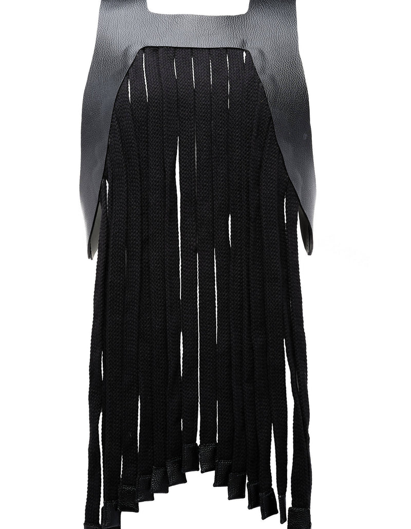 Contemporary Leather Rope Body Top Kashan