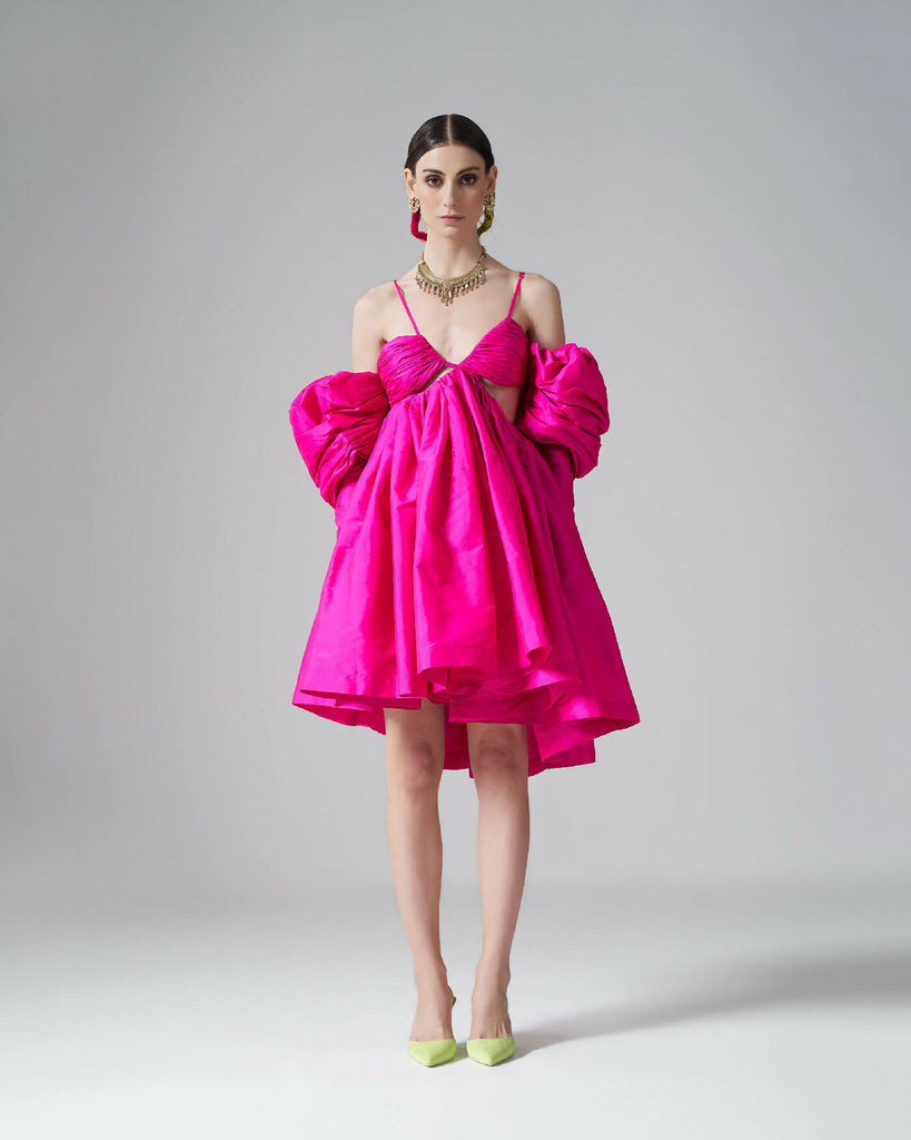 Taffeta Pink Dress