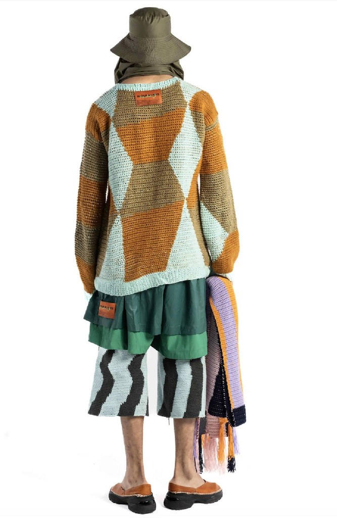MINUF KNIT PANTA- COURT