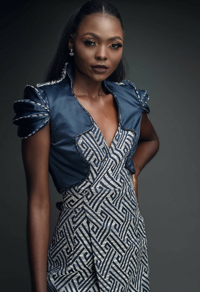 Adola Wrap Jacket Dress
