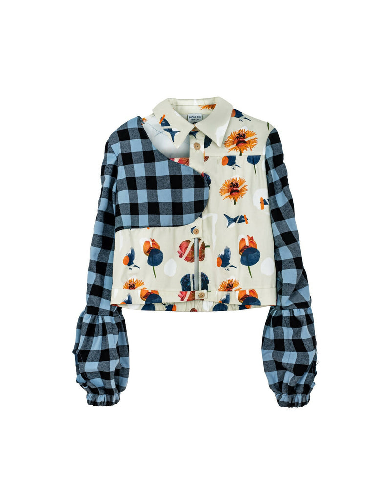 Two fabric shirt