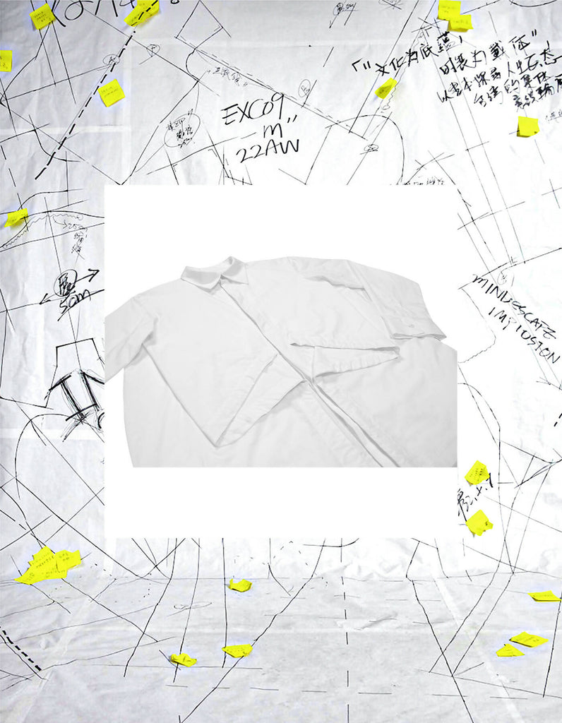 Symmetrical Triangle Structure Shirt
