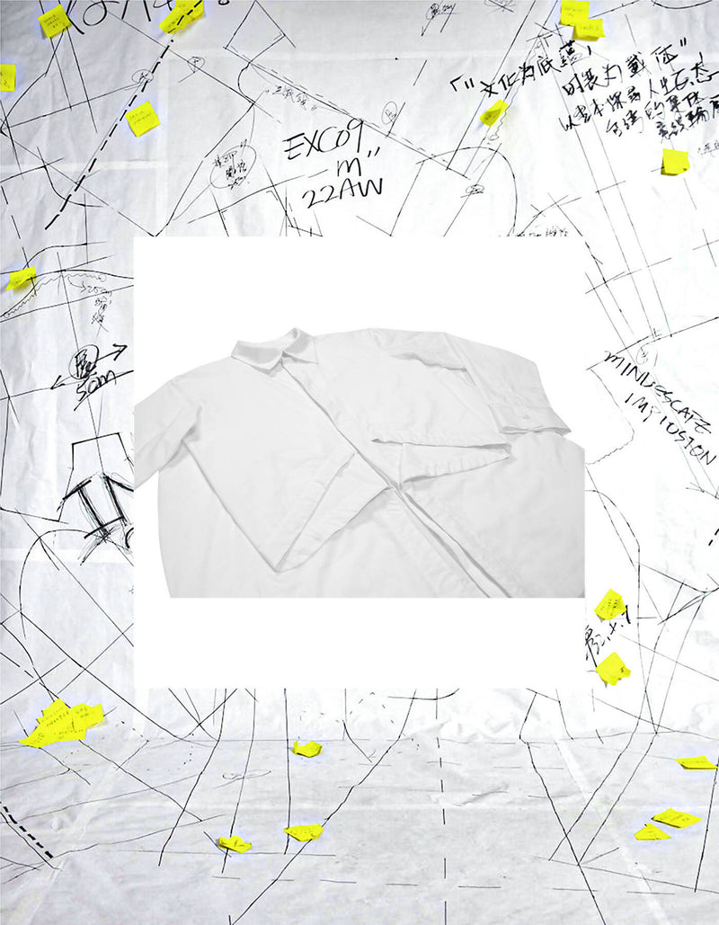 Symmetrical Triangle Structure Shirt
