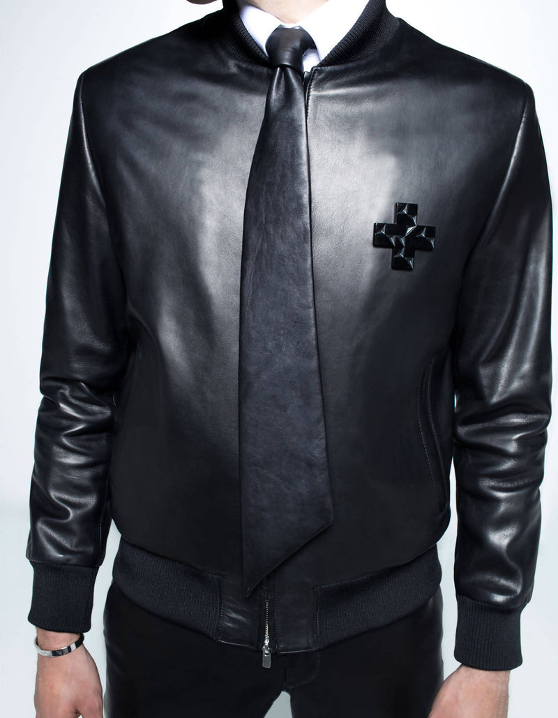 Bomber Leather Jacket