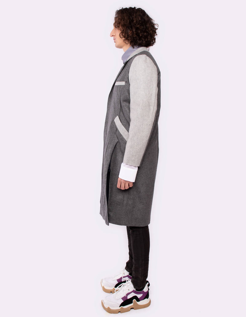 Cashmere Brutalist Coat