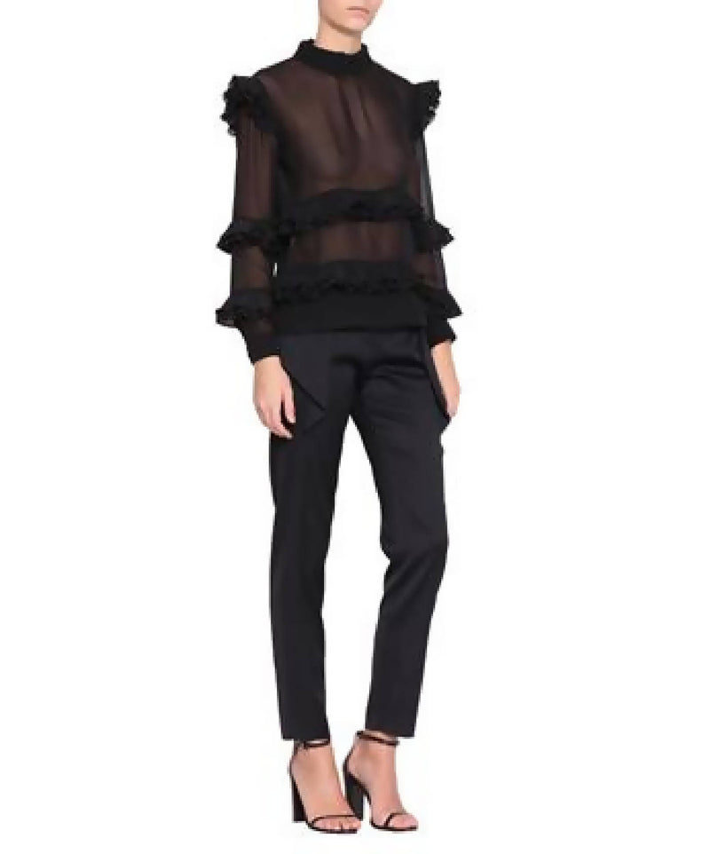 Satin Origami Trousers
