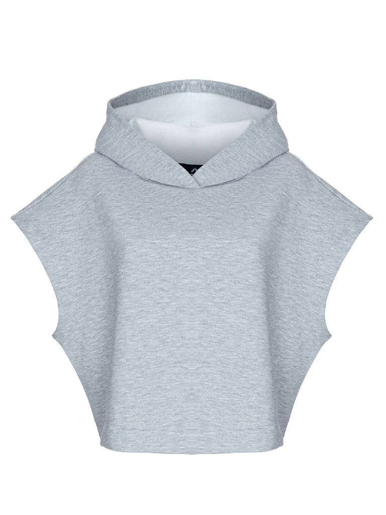 Top Tunic Grey Cotton Oversize