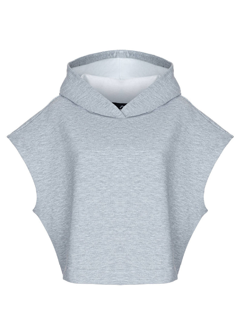 Top Tunic Grey Cotton Oversize