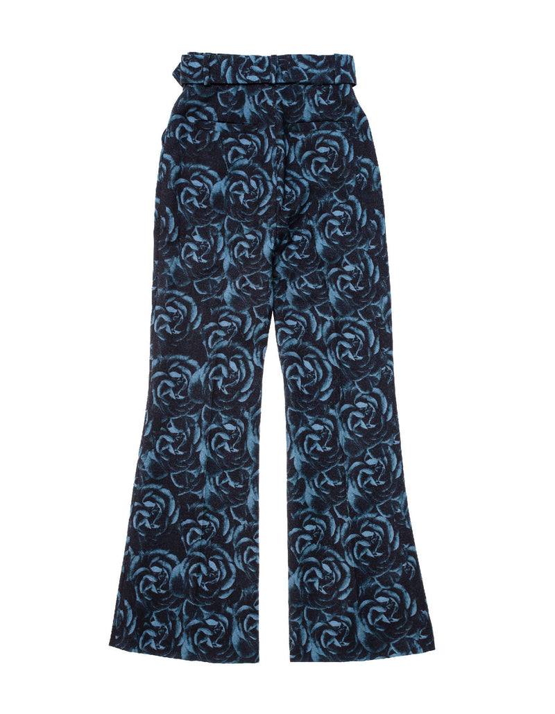 Blue Roses Pants