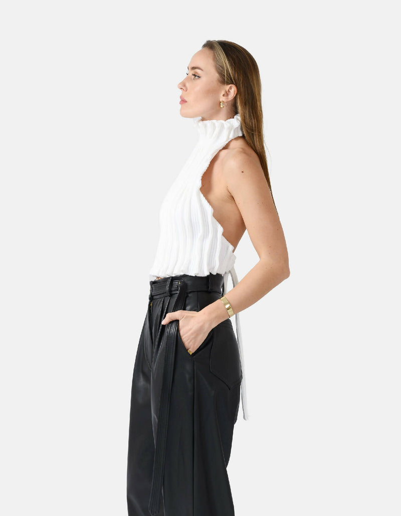 Reishi Knit Halter Top