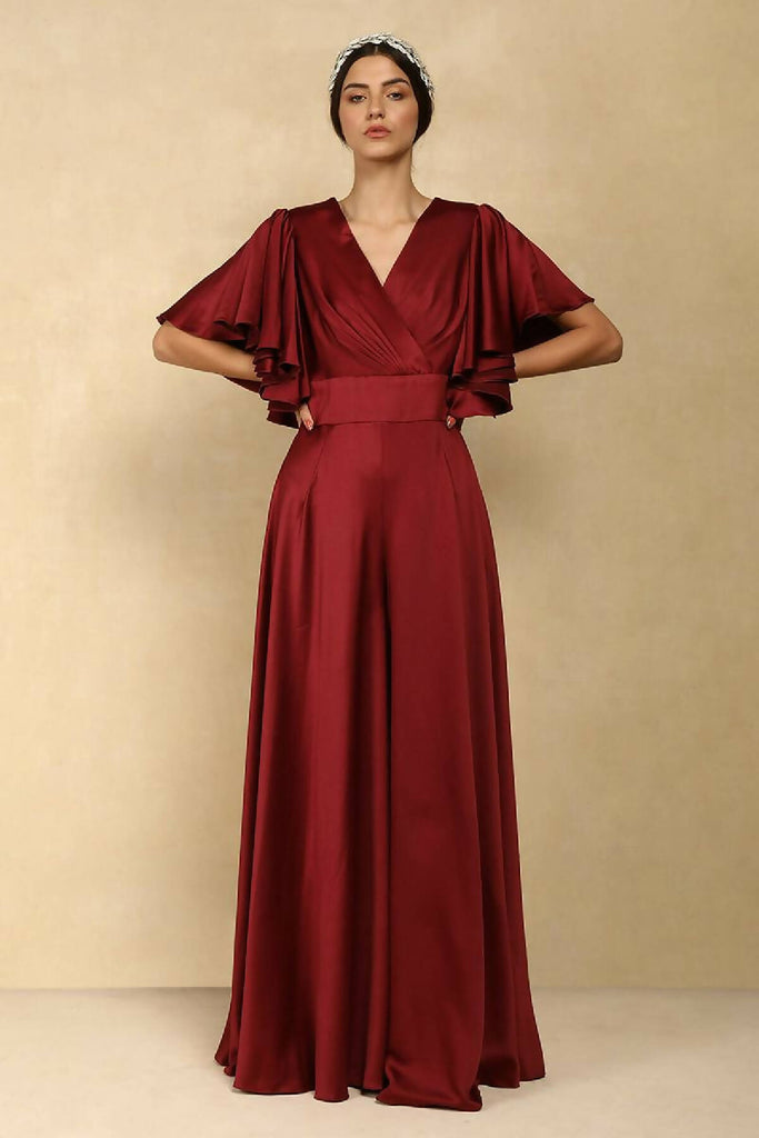 FLARY SLEEVE JUMPSUIT