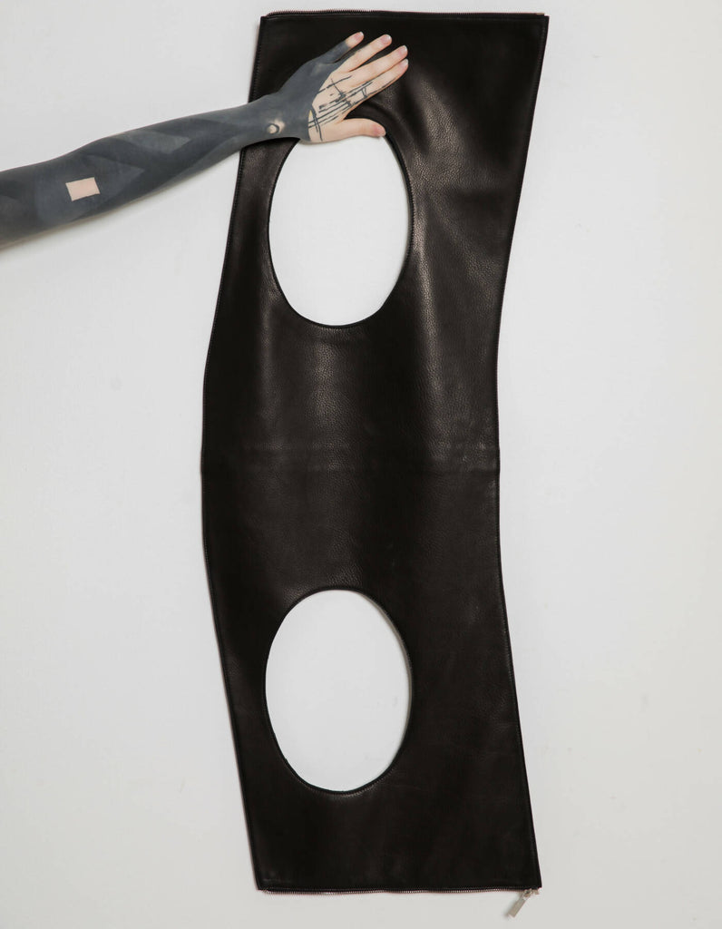 Double Moon Zipped Tote Bag