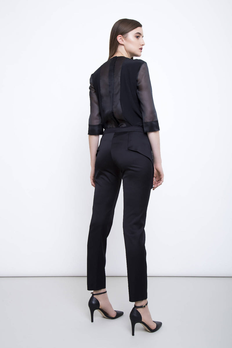 Satin Origami Trousers