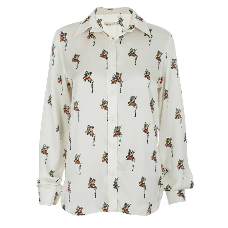 Printed Silk Shirt