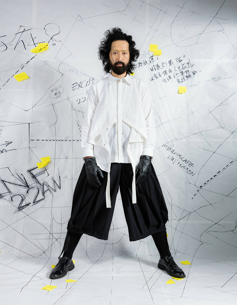 Symmetrical Triangle Structure Shirt