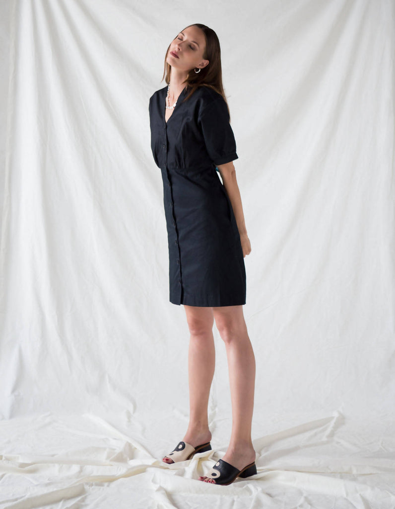 Black Twill Dress