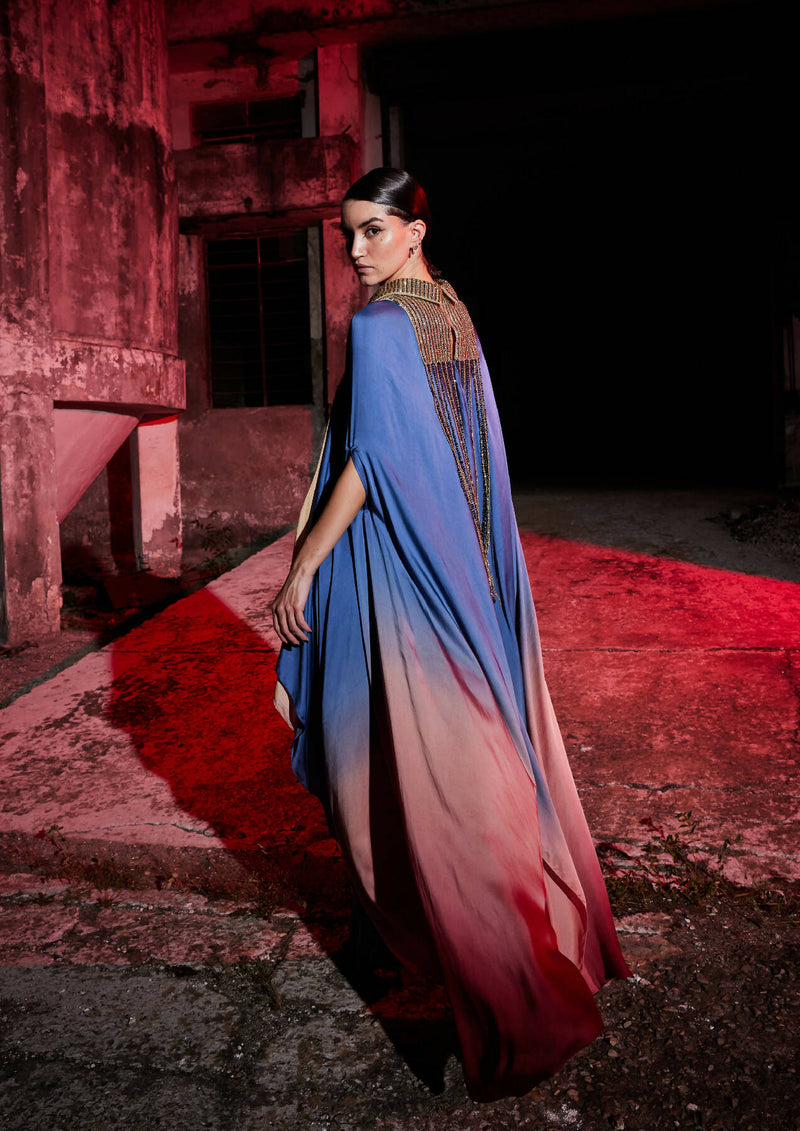 The Spectrum Sequin Shirt-Kaftan