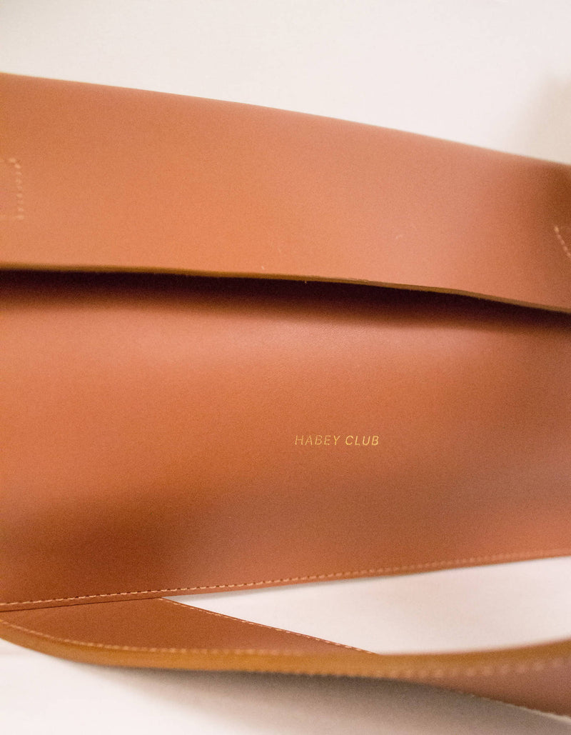 Edie Bag in Natural Brown Leather