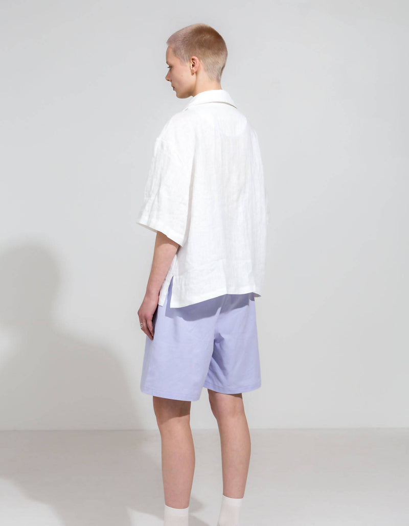 White Linen Shirt