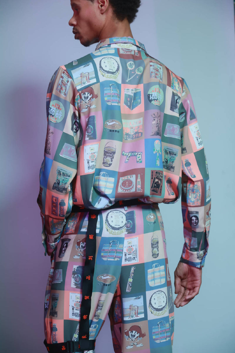 General Store Retro Printing Shirt