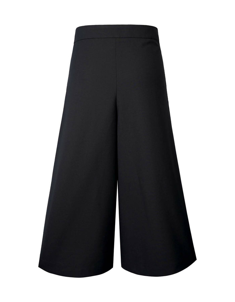 Drape With Zip Deconstructed Trousers