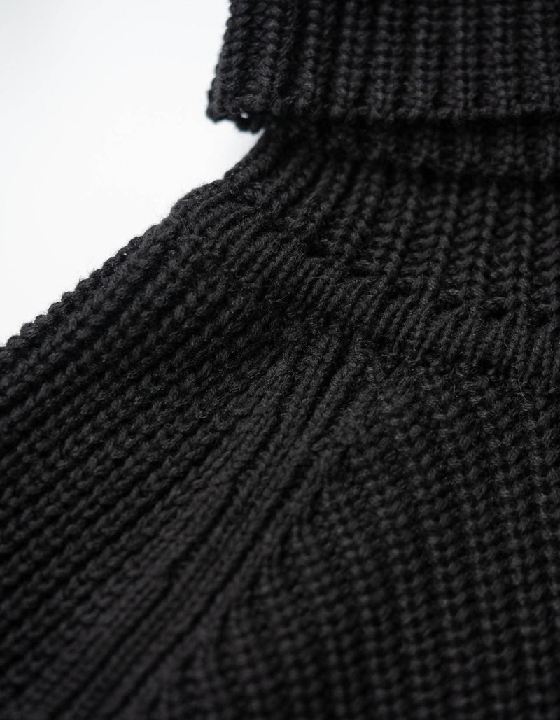 Margee Oversized Black Sweater