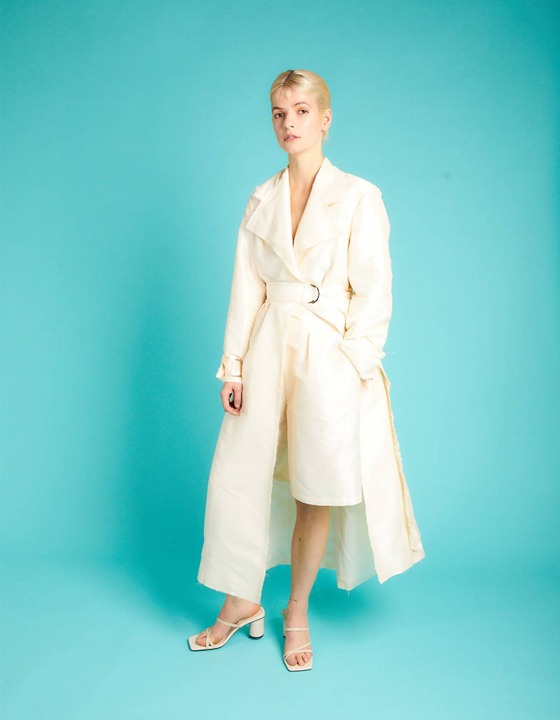 Abby Taffeta Coat