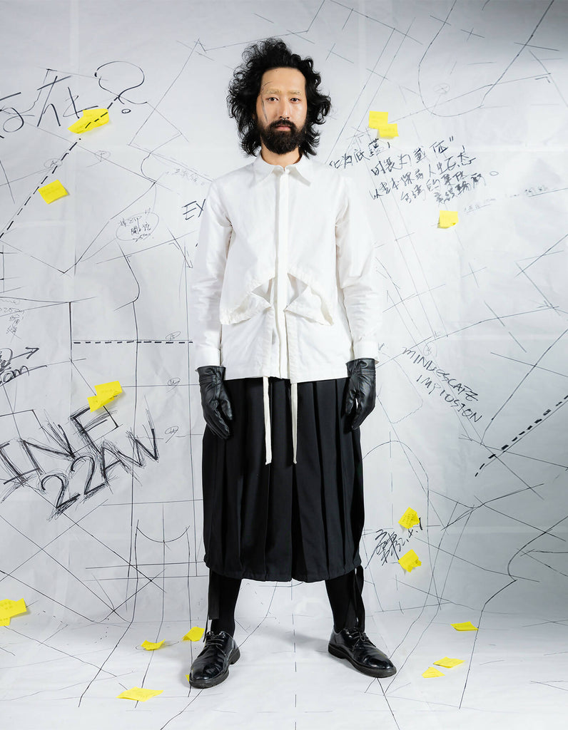 Symmetrical Triangle Structure Shirt
