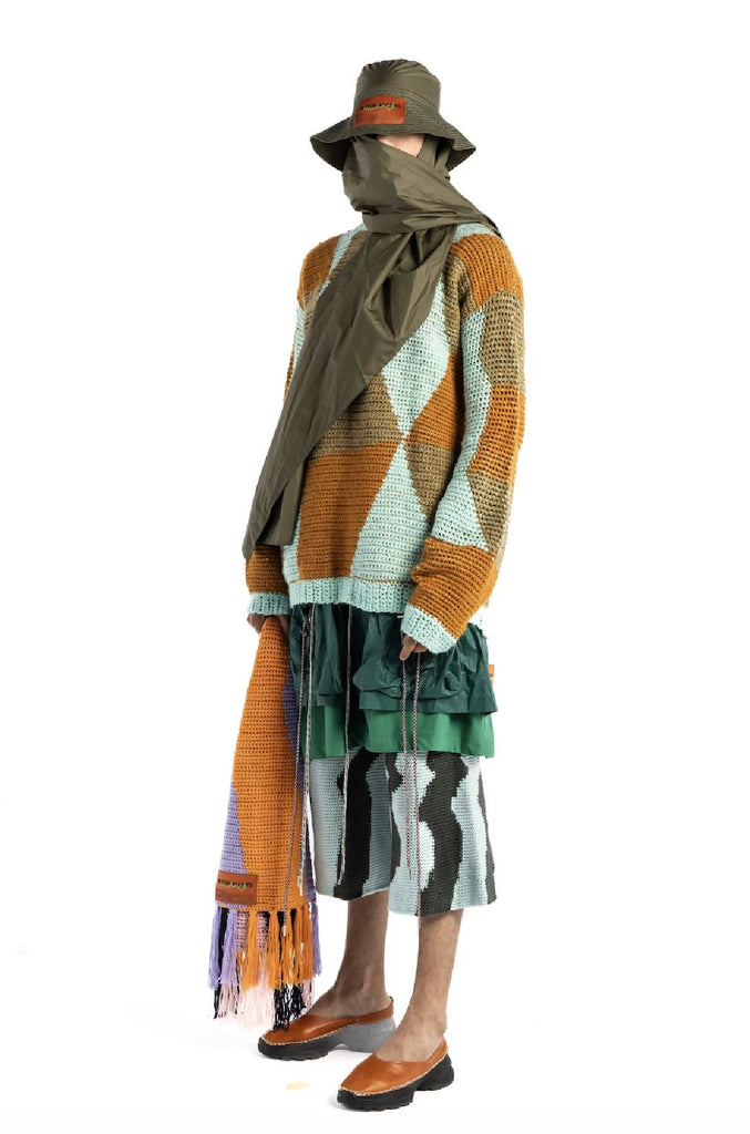 MINUF KNIT PANTA- COURT