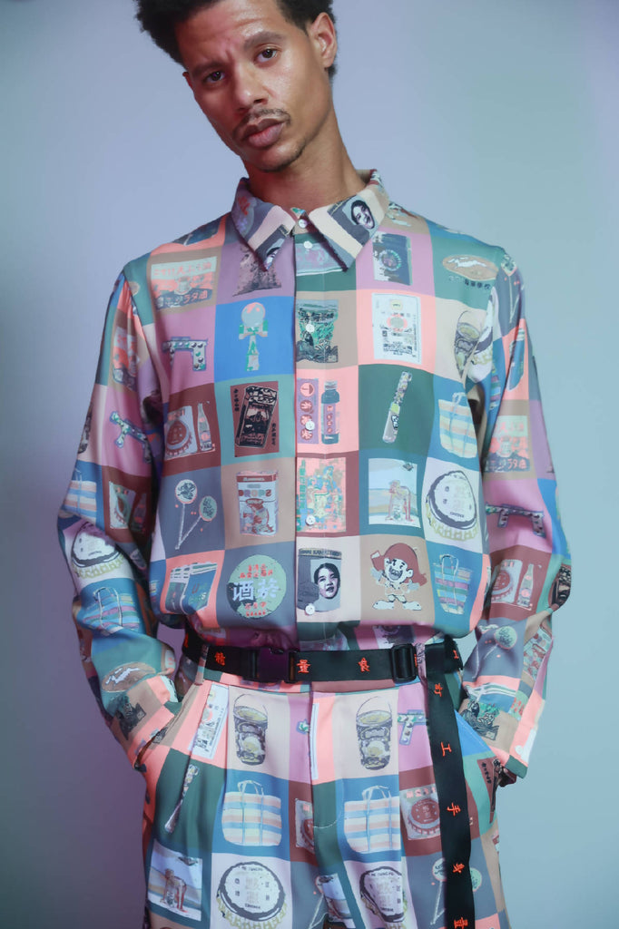General Store Retro Printing Shirt