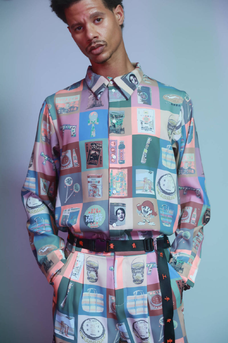 General Store Retro Printing Shirt