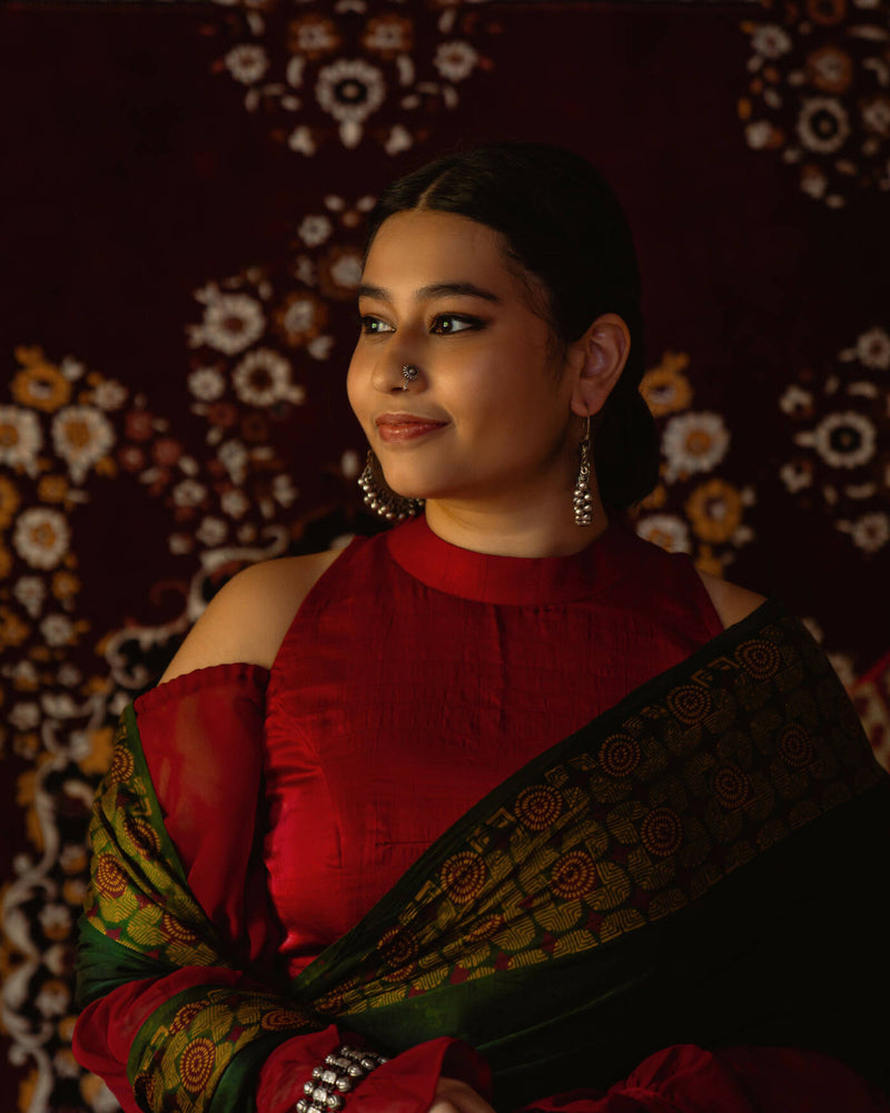 Verde Saree - Folk That Sh*t