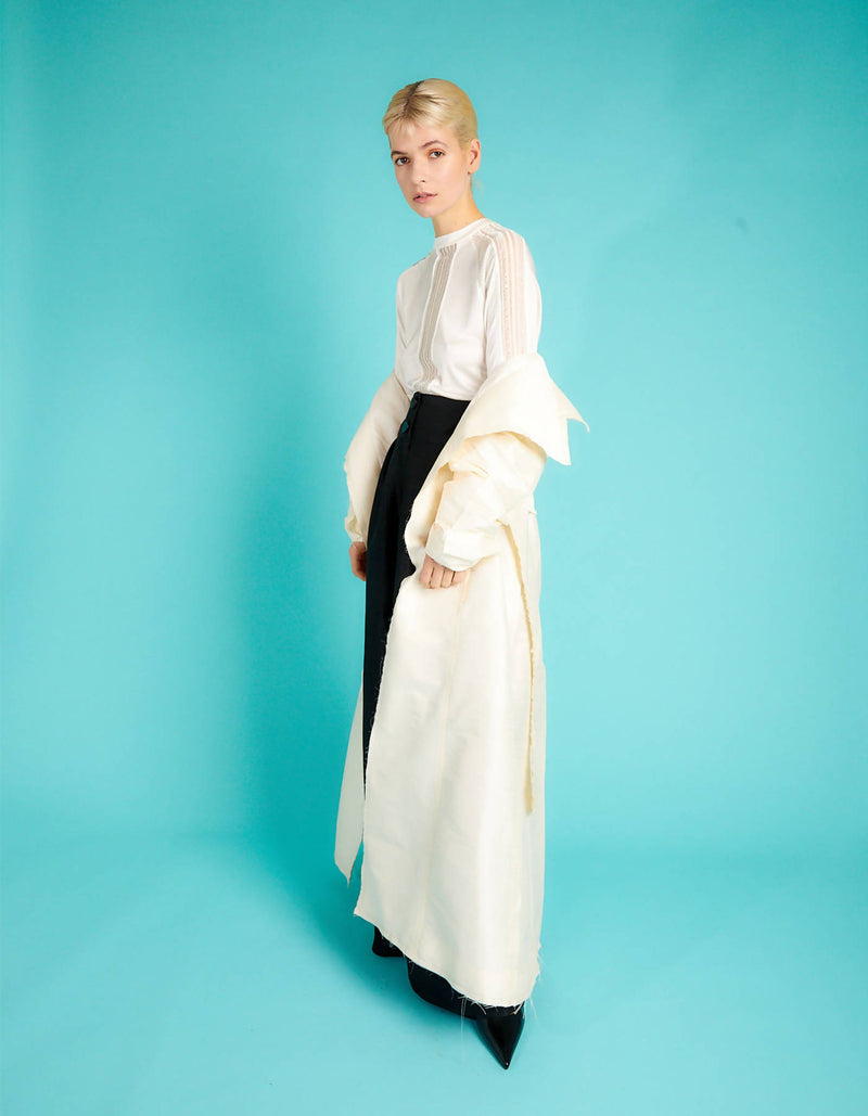 Abby Taffeta Coat