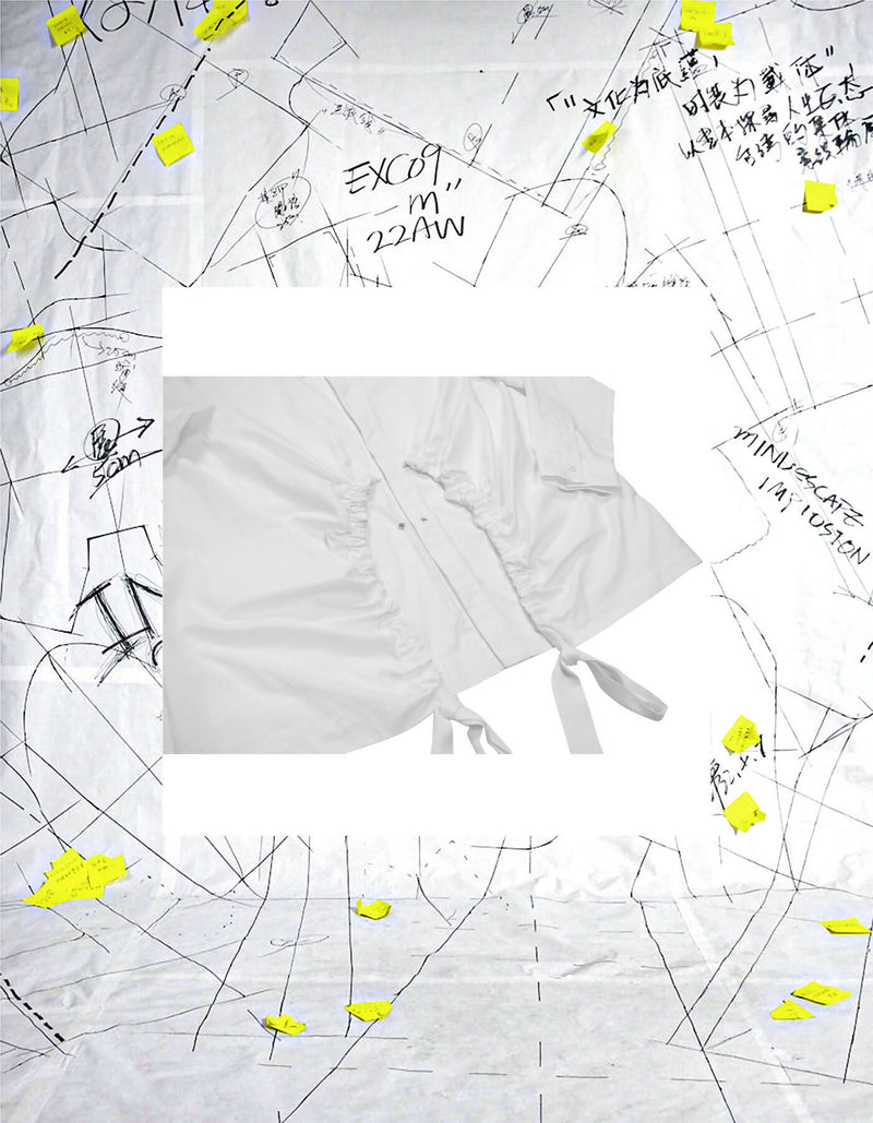 Symmetrical Triangle Structure Shirt