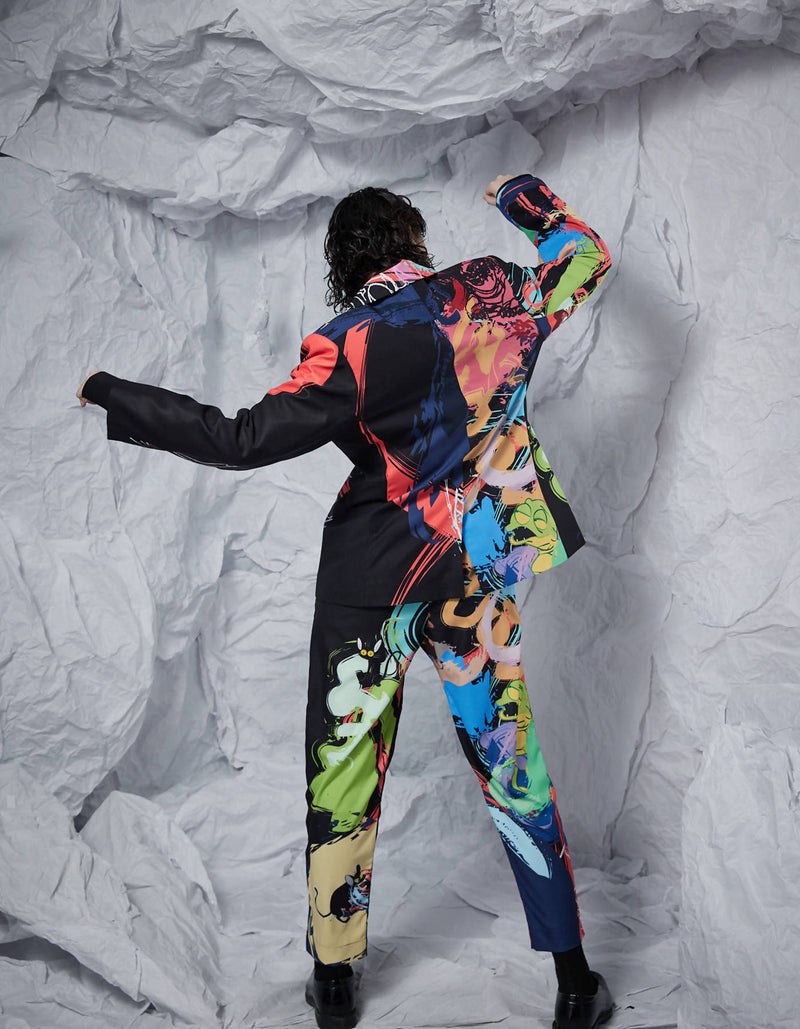 INF Classic Suit In Printing
