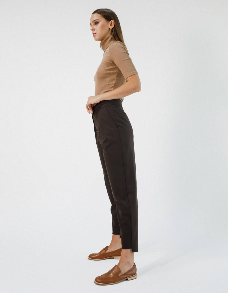 Wool Pencil Pants