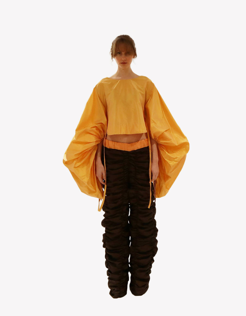 Canary Puff Sleeve Blouse