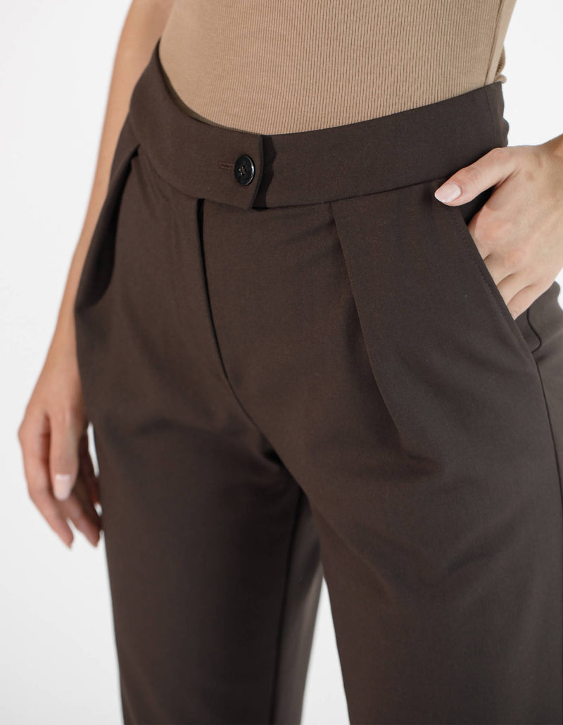 Wool Pencil Pants