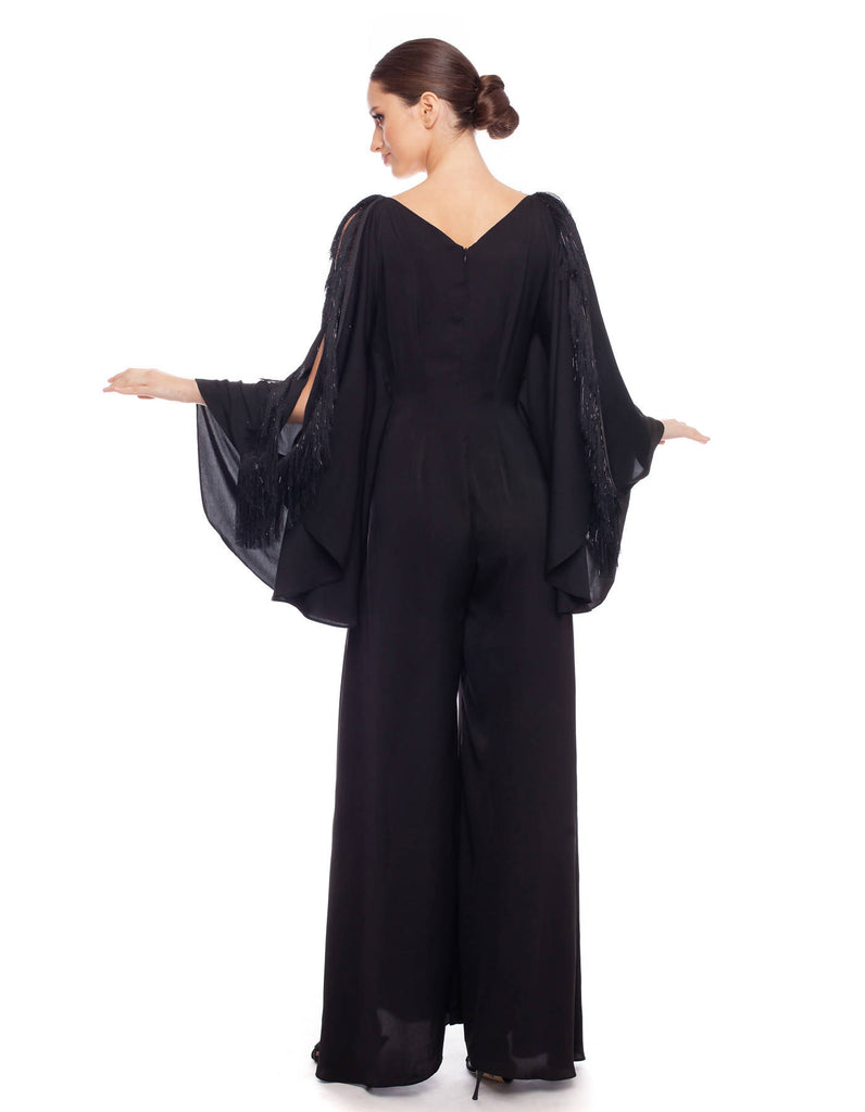 7006 Black Jampsuit