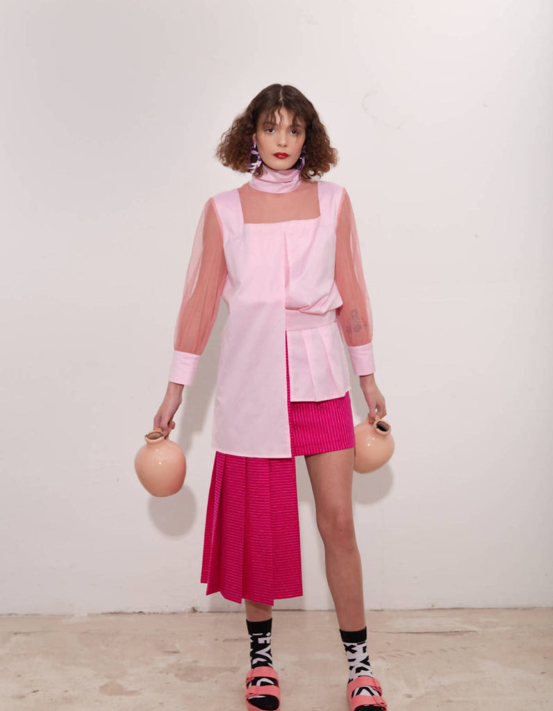 Wool Skirt "What is the Meaning of Life"