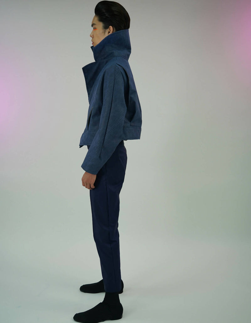 Navy Reptile Jacket