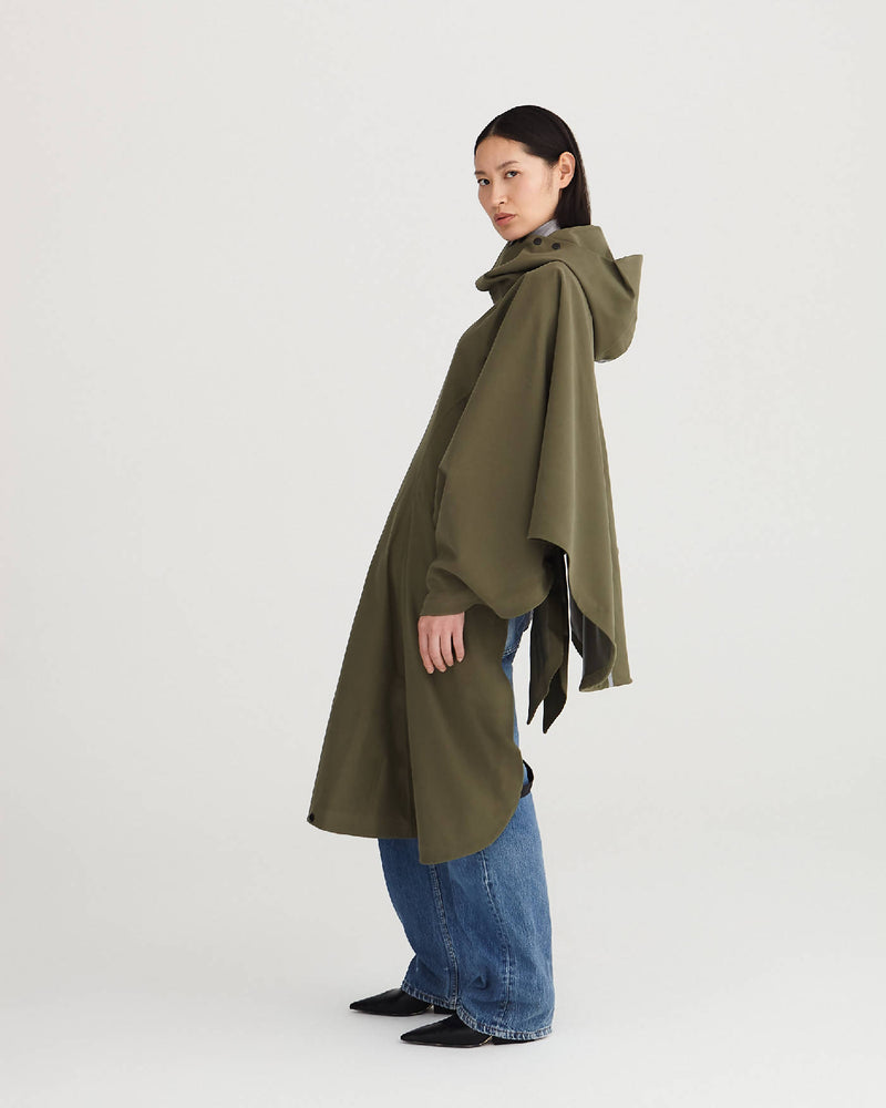 Raincoat - Agile- Army Green