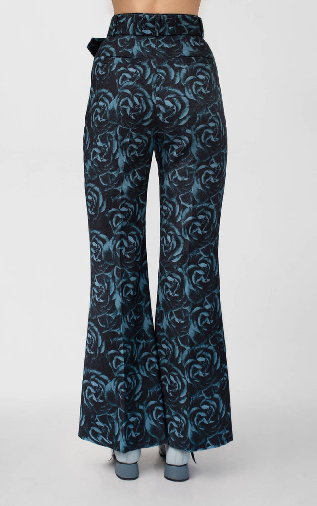 Blue Roses Pants