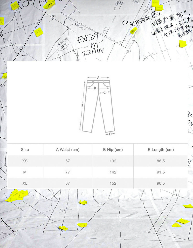 Deconstructed Box Pleat Low-Crotch Trousers