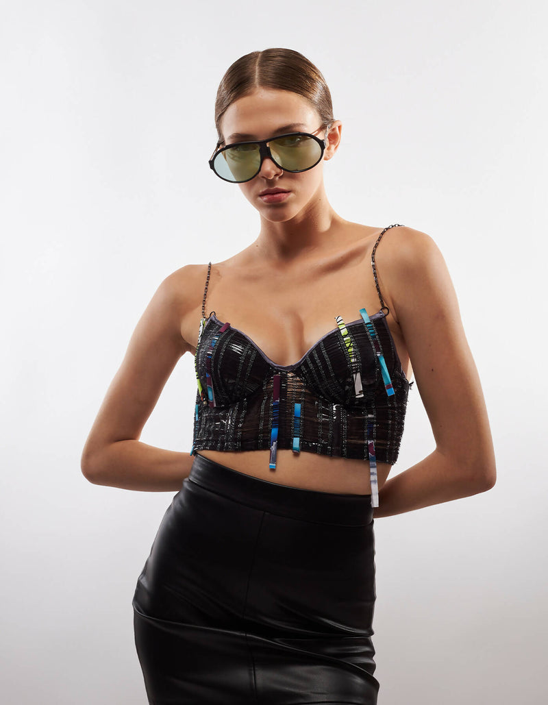 Woven Corset "Rave"