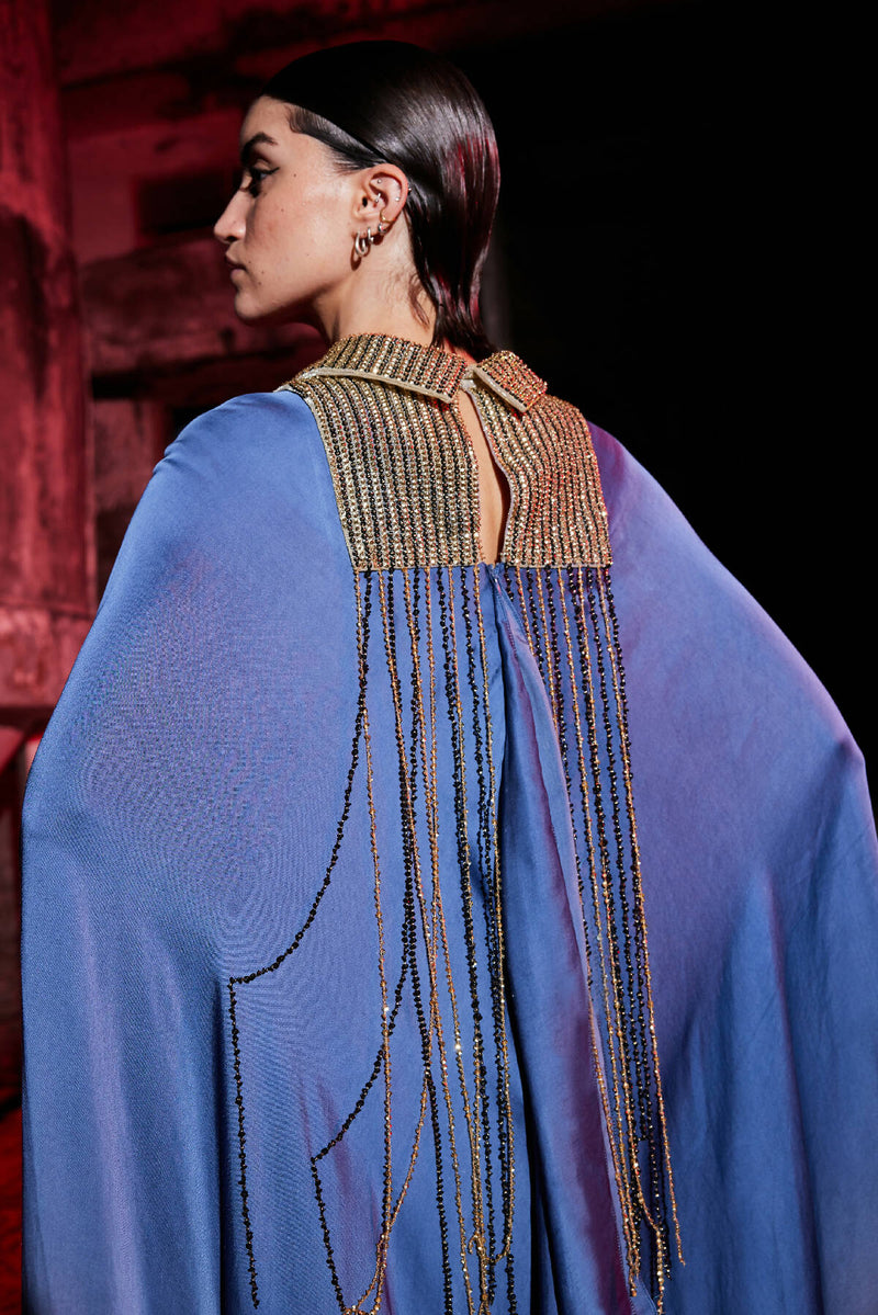 The Spectrum Sequin Shirt-Kaftan