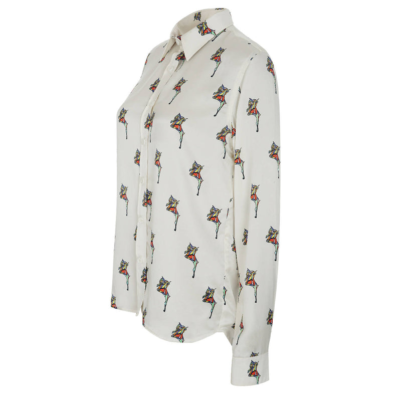 Printed Silk Shirt