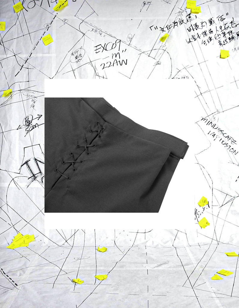 Corset- Deconstructed Trousers